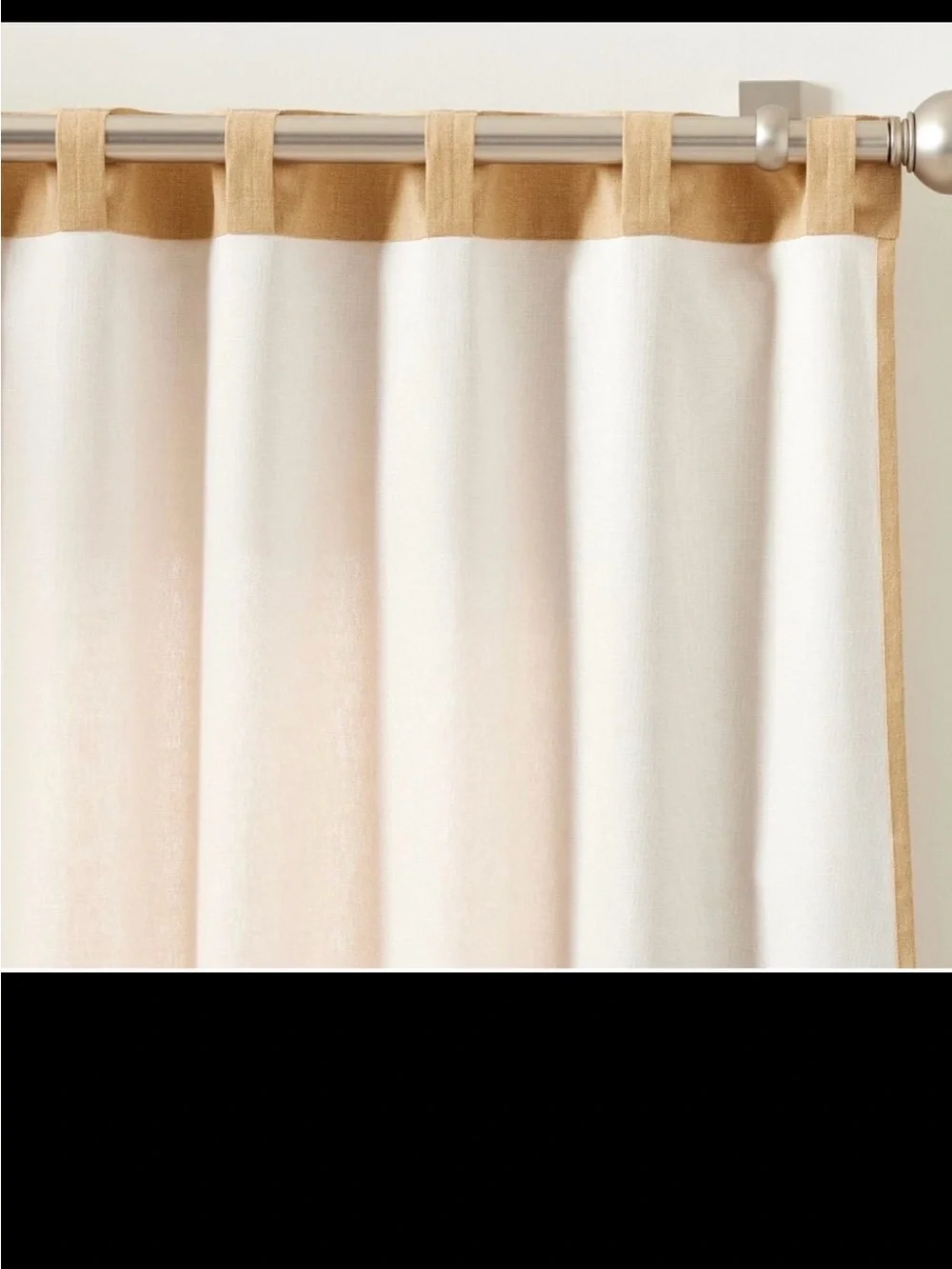 Pottery Barn Silk Dupioni Panel